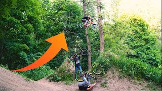 КАК НАУЧИТЬСЯ ПРЫГАТЬ БОЛЬШИЕ ТРАМПЛИНЫ на BMX - MTB | Дневник тренера 2