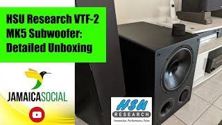 HSU Research VTF-2 MK5 Subwoofer | Detailed Unboxing + Overview