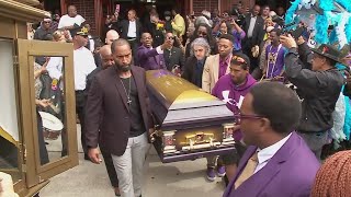 Musician Russell Batiste, Jr. laid to rest in New Orleans