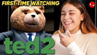 My Stomach Hurts After Watching *TED 2* FOR THE FIRST TIME! | REACTION