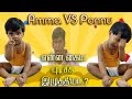 Amma VS Ponnu (Argument) | Kaiya Pudichu Iluthia Moment | Trichy Twins