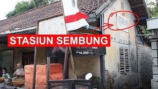 SORE DI STASIUN SEMBUNG Tuban Jatim | Jalur Rel Mati Rembang - Bojonegoro