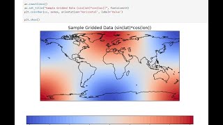 Cartopy_Python tutorial for vector and raster data