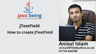 Java Swing Bangla Tutorial 19 : How to create JTextField