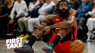 'Sit out!' - Stephen A.'s advice to disgruntled Rockets star James Harden | First Take