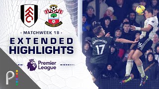 Fulham v. Southampton | PREMIER LEAGUE HIGHLIGHTS | 12/31/2022 | NBC Sports