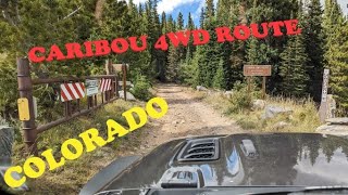 2022 Colorado Caribou 4WD route on the 505 trail