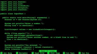 Java18: Using Iterators to iterate through a List