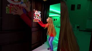 🍭 Moș Nicolae la noi acasă 🥺 Sad story Happy story 😱 Santa vs Daddy #shorts