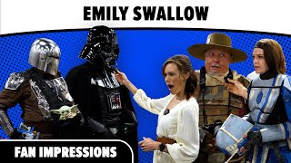 Emily Swallow | Fans Doing Star Wars Impressions at FAN EXPO | Jar Jar Binks, Yoda, Dedra Meero