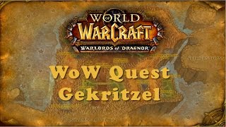 WoW Quest: Gekritzel