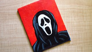 Halloween Acrylic Painting Tutorial For Beginners | Halloween Art