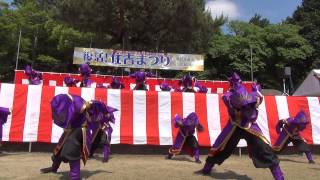 よさこい舞遊団　華舞姫　住吉祭り2015