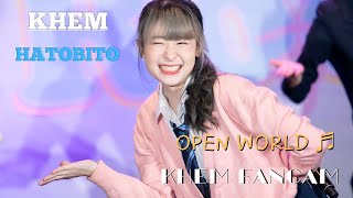 20220312 HatoBito - Khem HatoBito Open World ♬ Peachyou Homeroom @Gateway 4k Fancam