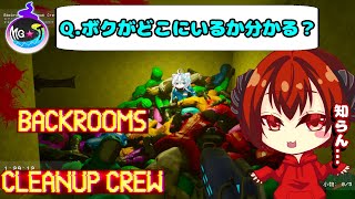 🔴【Backrooms Cleanup Crew】特殊清掃の仕事に行ったらこの部屋、何かヘン...【MG★T/〇師・山桜桃ノア】#雑談 #Backrooms #ゲーム実況 #ホラゲー