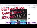 Bitcoin Promo Code Scam: Did Elon Musk Really Give $20,000?