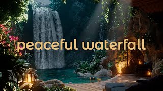 8 Hour Peaceful Waterfall Sounds for Sleep, Relaxation & Focus | White Noise, Ad-Free