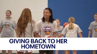 UConn basketball player gives back to Germantown student athletes | FOX6 News Milwaukee