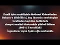 milli qəhrəman hökümə Əliyevanın atasının bank kartından pul vəsaitini oğurlayan şəxs həbs edilib.