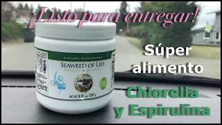 Alga Espirulina \u0026 Chlorella Beneficios Sheló NABEL Algas de la Vida Super Alimento