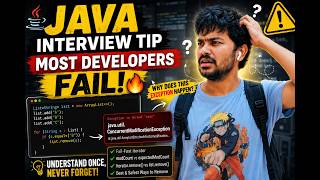 Java Interview Question Most Developers Fail 😳 | ConcurrentModificationException #accenture