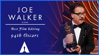 'Dune' Wins Best Film Editing | 94th Oscars
