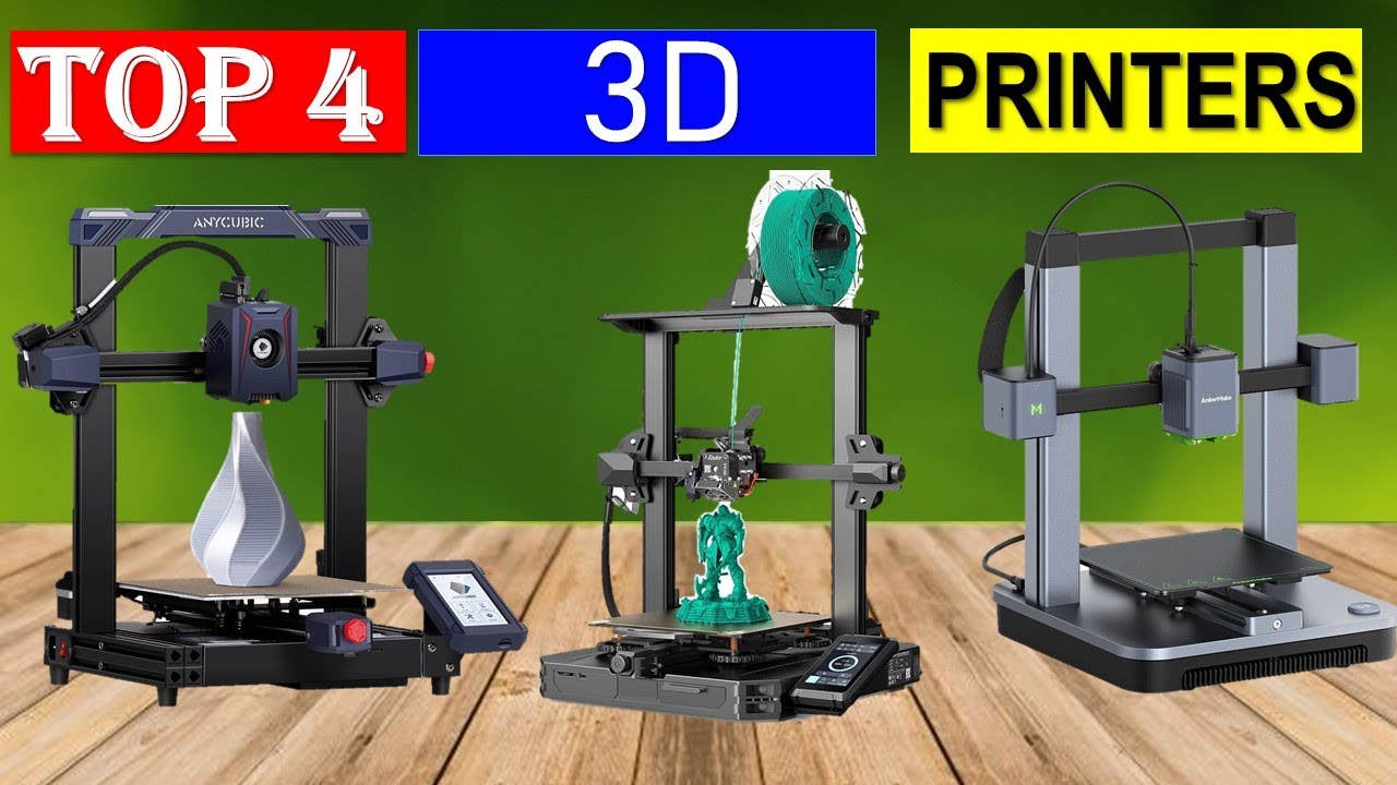 TOP 4: Best 3D Printers 2024- ( TOP 4 PICKES ) - YouTube