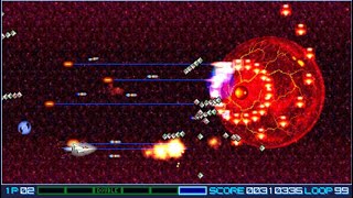 【難易度HARD 99周目ノーミス】グラディウス風STG 3面【UNIVERSE】