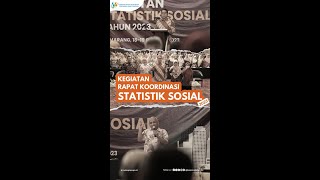 Rapat Koordinasi Kegiatan Statistik Sosial Tahun 2023