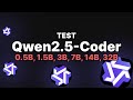 All Qwen2.5-Coder sizes compared ! 0.5 vs 1.5 vs ... vs 32B !