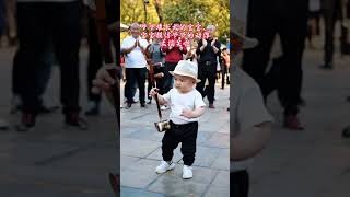 The baby's imitation ability is amazing. 2025 Lively Cute Baby Please Take Your Place. Creative