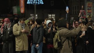 Over 280 arrested at pro-Palestinian demo in Amsterdam | بازداشت صدها حامی فلسطین در امستردام