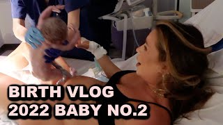 2022 LABOUR AND BIRTH VLOG OF OUR 2ND BABY! INTENSE, RAW AND POSITIVE. GAS AND AIR ONLY - CC Clarke