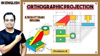 Orthographic Projection_Problem 8