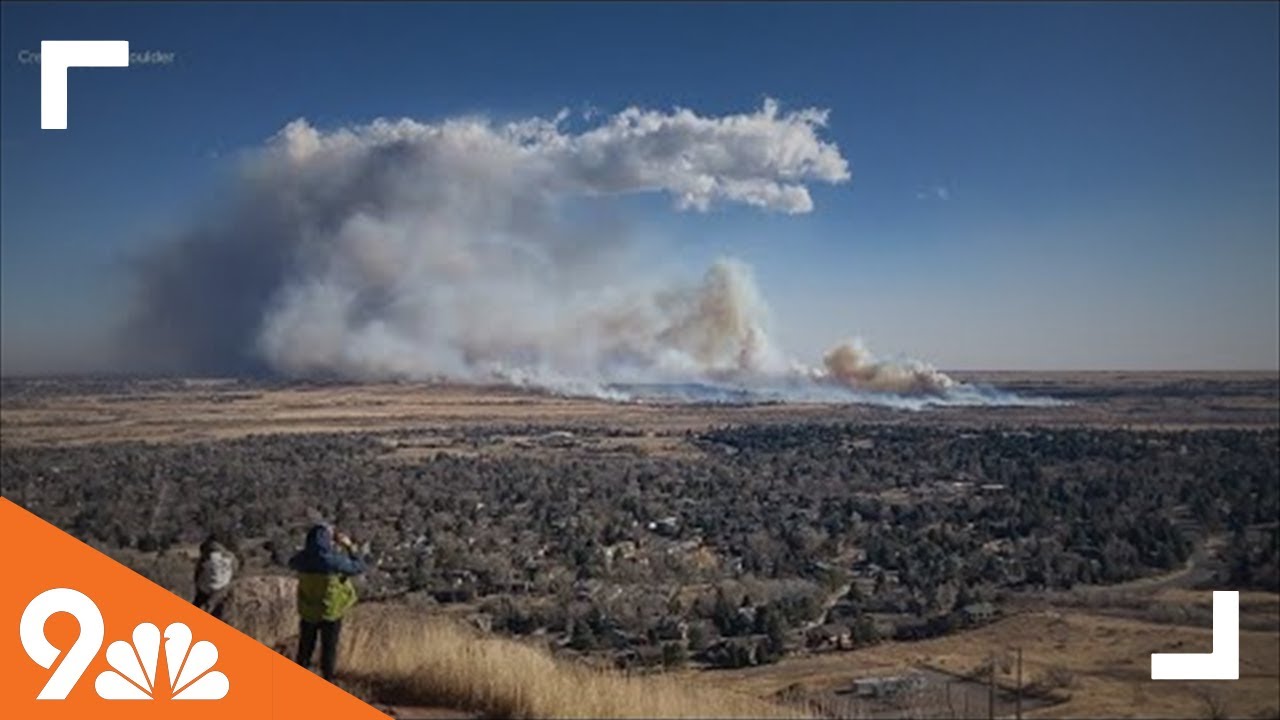 Viewer Footage Of Boulder County Grass Fires Youtube