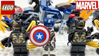 【レゴ】キャプテン・アメリカ:アウトライダーの攻撃 　76123【LEGO】Captain  America:Outriders  Attack