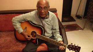 Sholay Title Theme  Original Guitar Played By Bhanu Da - 1975  From R D Burmans Team