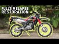 kawasaki kmx125 restoration 2stroke timelapse