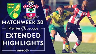 Norwich City v. Southampton | PREMIER LEAGUE HIGHLIGHTS | 6/19/2020 | NBC Sports