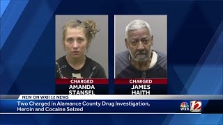 Alamance County drug arrests
