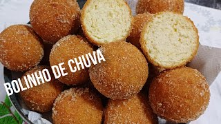 BOLINHO DE CHUVA DE POLVILHO DOCE, ESSE VOCÊ  PODE COMER SEM CULPA😋