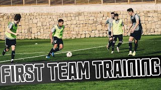 Arrivals, mini-match, one-touch training | Squad begin Besiktas preparations in Marbella