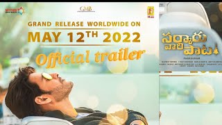 Sarkaru Vaari Paata Trailer| Official | Mahesh Babu| Mahesh Babu New Movie trailer | Allthebest team