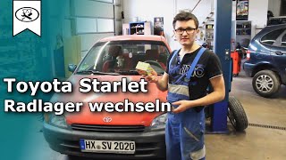 Toyota Starlet Radlager wechseln | Change wheel bearing | VitjaWolf | Tutorial | HD