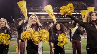Arizona State Spirit Squad Cheerleaders 2020 Senior Night