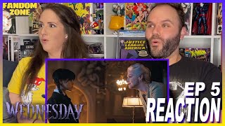 WEDNESDAY Episode 5 REACTION | 1X5 'You Reap What You Woe'