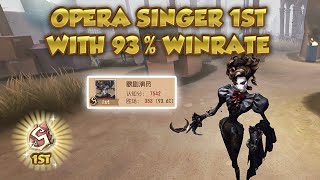 (1st Opera Singer) Opera Singer 1st With 93% WinratE | Identity V | 第五人格 | 제5인격 | 제5인격 | アイデンティティV