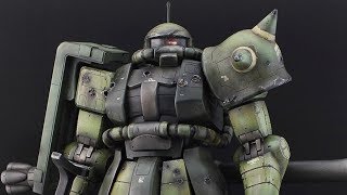 Megasize 1/48 Aftermath MS-06 Zaku II - Custom Build(ザクII)