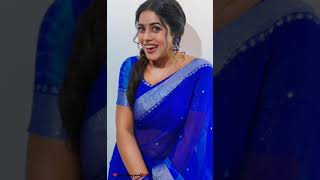 actress dark  blue sarees 💕💕നായികമാർ നീല സാരിയിൽ 💕💕#shorts#wtspstatus#you're fvrt actress