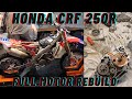 Honda CRF250R full motor rebuild